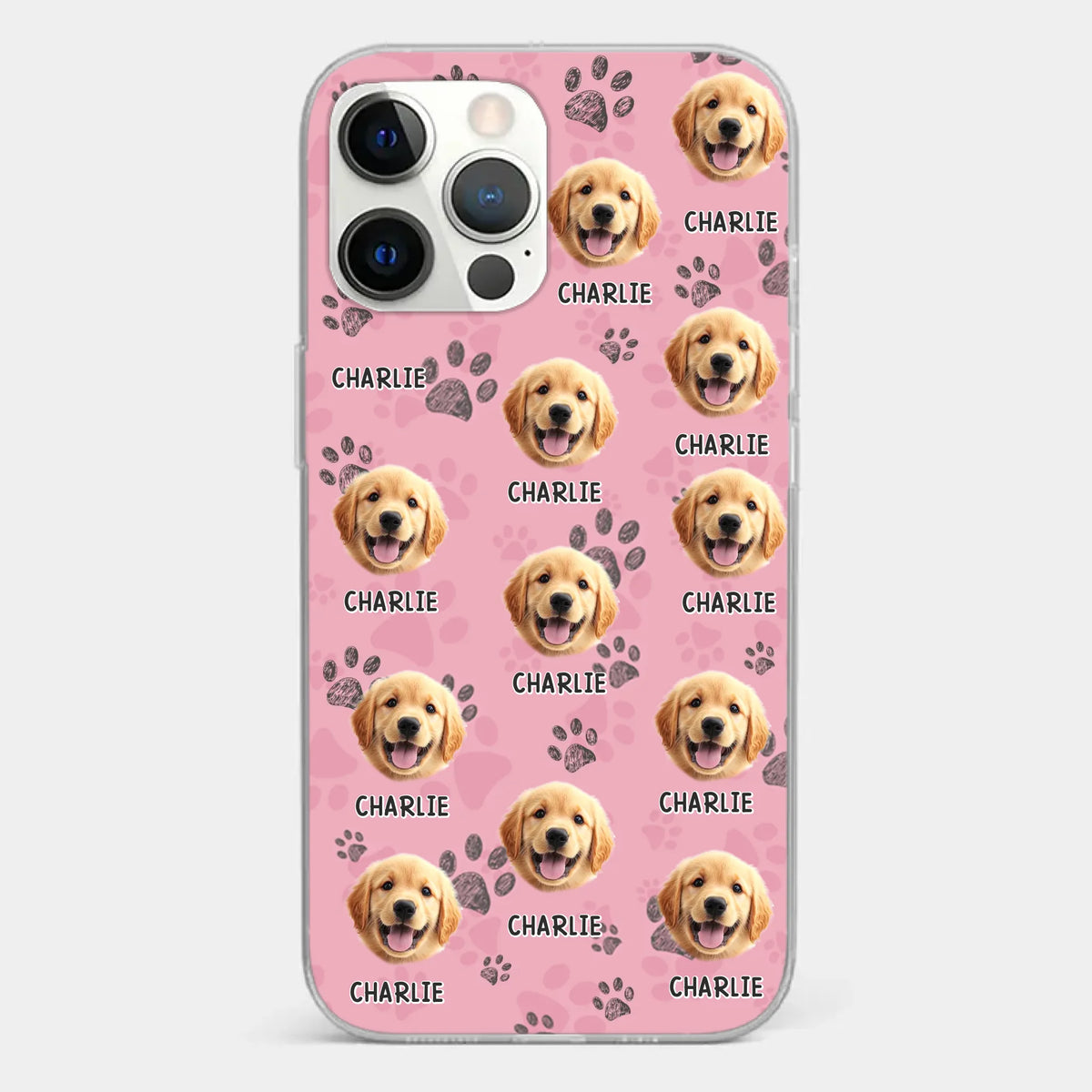 Custom Photo Fluff And Love, That’s All We Need - Dog & Cat Personalized Custom Clear Phone Case - Gift For Pet Owners, Pet Lovers