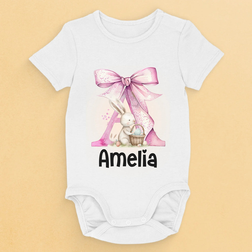 Sweet As A Bunny, Cute As Can Be - Family Personalized Custom Baby Onesie - Easter Gift For Baby Kids, Newborn Baby