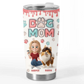 Dogs Are My Heart - Dog Personalized Custom 3D Inflated Effect Printed Tumbler - Gift For Pet Owners, Pet Lovers
