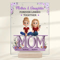 Strong Women, Strong Bonds - Family Personalized Custom Rectangle Shaped Acrylic Plaque - Mother's Day, Gift For Mom, Daughter