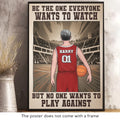 Play Hard, Stay Humble - Personalized Custom Vertical Poster - Gift For Sport Lovers, Sport Players