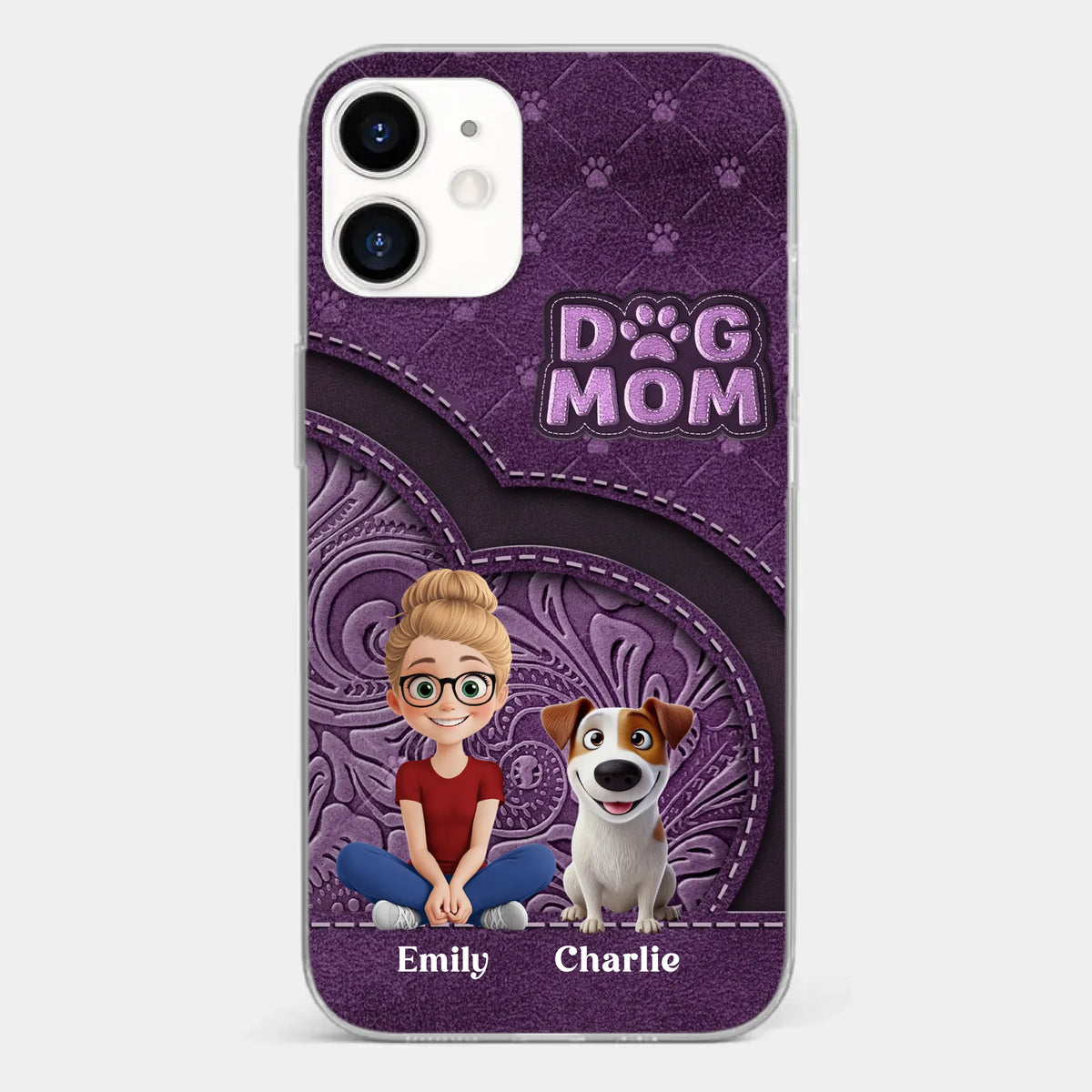 Love, Your Loyal Snack Beggars - Dog Personalized Custom Clear Phone Case - Gift For Pet Owners, Pet Lovers