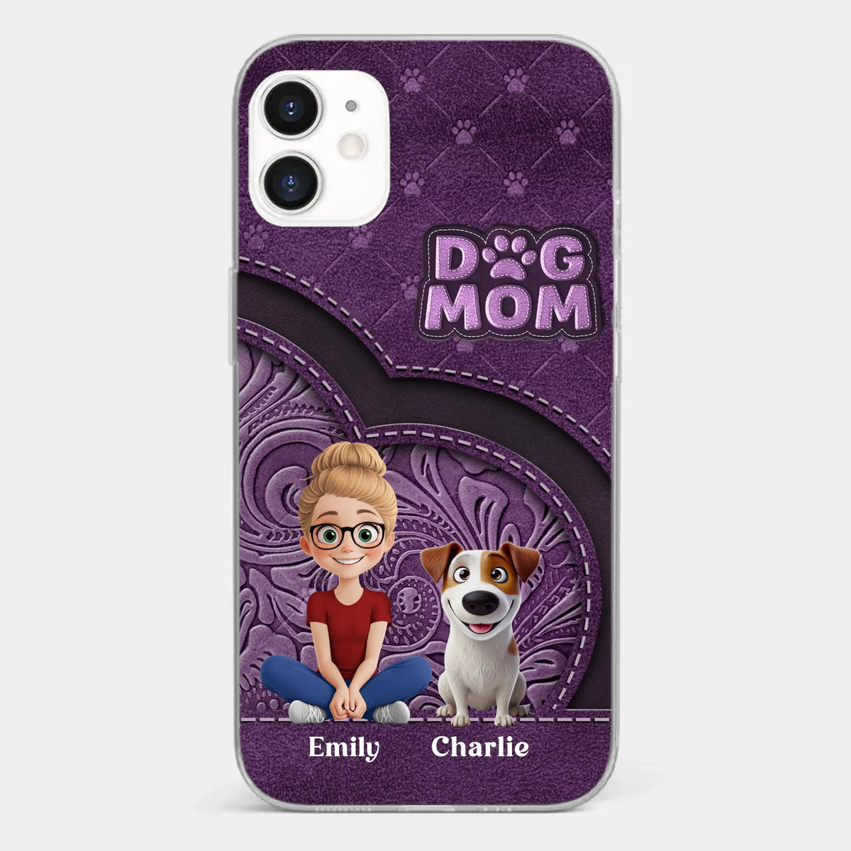 Love, Your Loyal Snack Beggars - Dog Personalized Custom Clear Phone Case - Gift For Pet Owners, Pet Lovers