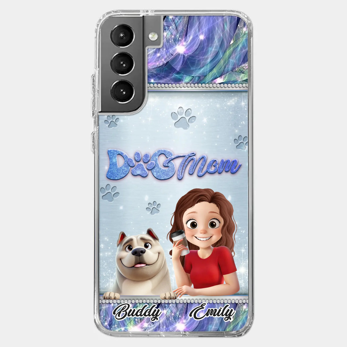 Forever My Best Friend - Dog Personalized Custom Clear Phone Case - Gift For Pet Owners, Pet Lovers