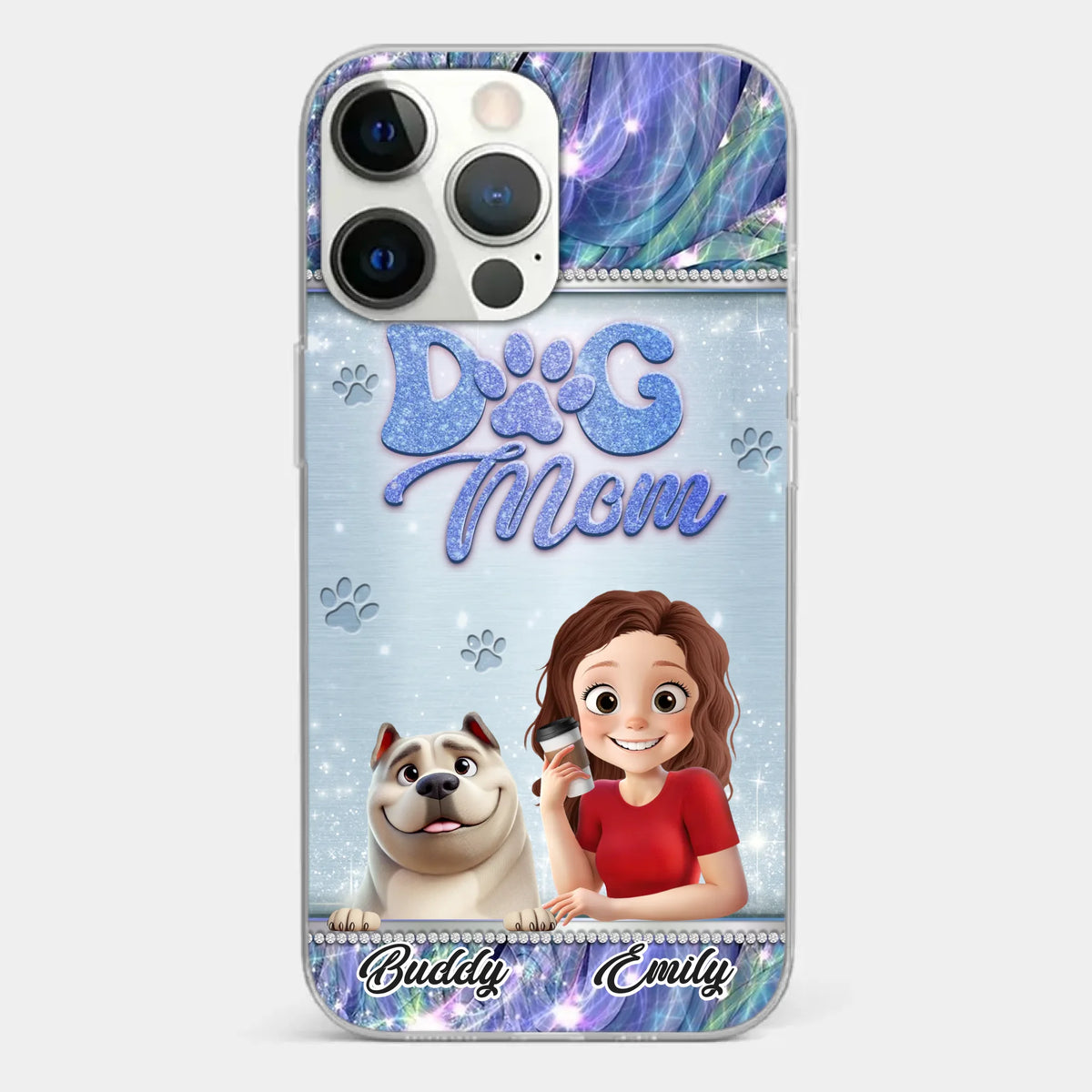 Forever My Best Friend - Dog Personalized Custom Clear Phone Case - Gift For Pet Owners, Pet Lovers