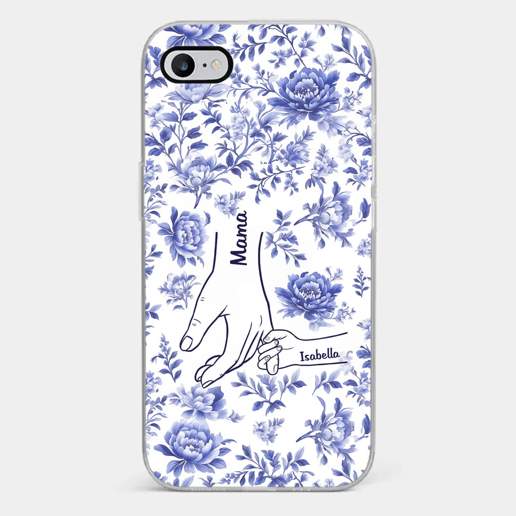 Love Grows In Every Moment - Family Personalized Custom Clear Phone Case - Mother's Day, Gift For Mom, Grandma