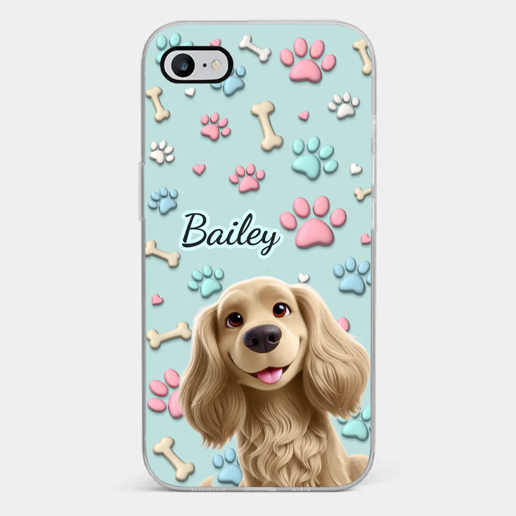 My Forever Best Friend - Dog Personalized Custom Clear Phone Case - Gift For Pet Owners, Pet Lovers
