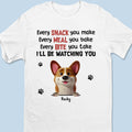 Certified Snack Supervisor - Dog Personalized Custom Unisex T-shirt, Premium T-shirt, Hoodie - Mother's Day, Gift For Pet Owners, Pet Lovers