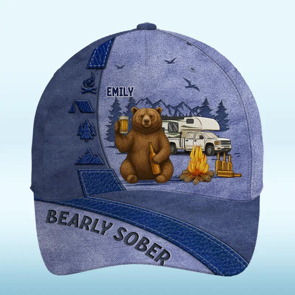 Sleep Under Stars, Wake Up To Peace - Camping Personalized Custom Hat, All Over Print Classic Cap - Gift For Camping Lovers