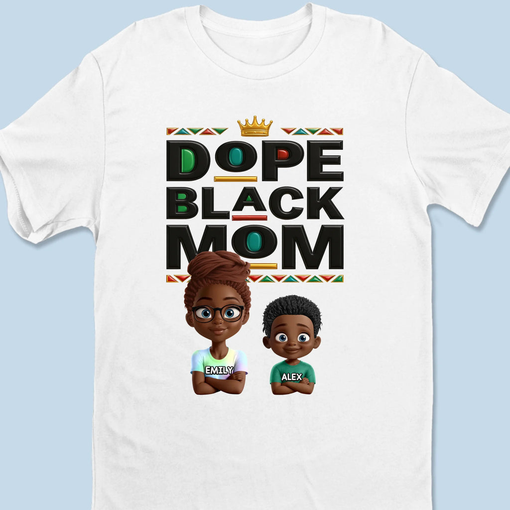 Raising Royalty With Love - Family Personalized Custom Unisex T-shirt, Premium T-shirt, Hoodie - Mother's Day, Gift For Mom