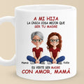 A Bond That Grows - Family Personalized Custom Mug - Mother's Day, Gift For Mom, Daughter