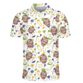 Custom Photo Par-fect Dad - Family Personalized Custom All Over Print Polo Shirt - Father's Day, Gift For Dad, Sport Lovers, Sport Players