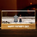 Forever Your Little Crew - Family Personalized Custom Acrylic Letters 3D LED Night Light - Father's Day, Gift For Dad, Grandpa