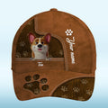 Pawtners For Life - Dog Personalized Custom Hat, All Over Print Classic Cap - Father's Day, Gift For Pet Owners, Pet Lovers
