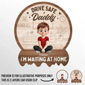 Drive Back To Our Love - Family Personalized Custom Car Visor Clip - Father's Day, Gift For Dad, Grandpa