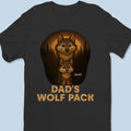 Born To Lead The Pack - Family Personalized Custom Unisex T-shirt, Premium T-shirt, Hoodie - Father's Day, Gift For Dad, Grandpa