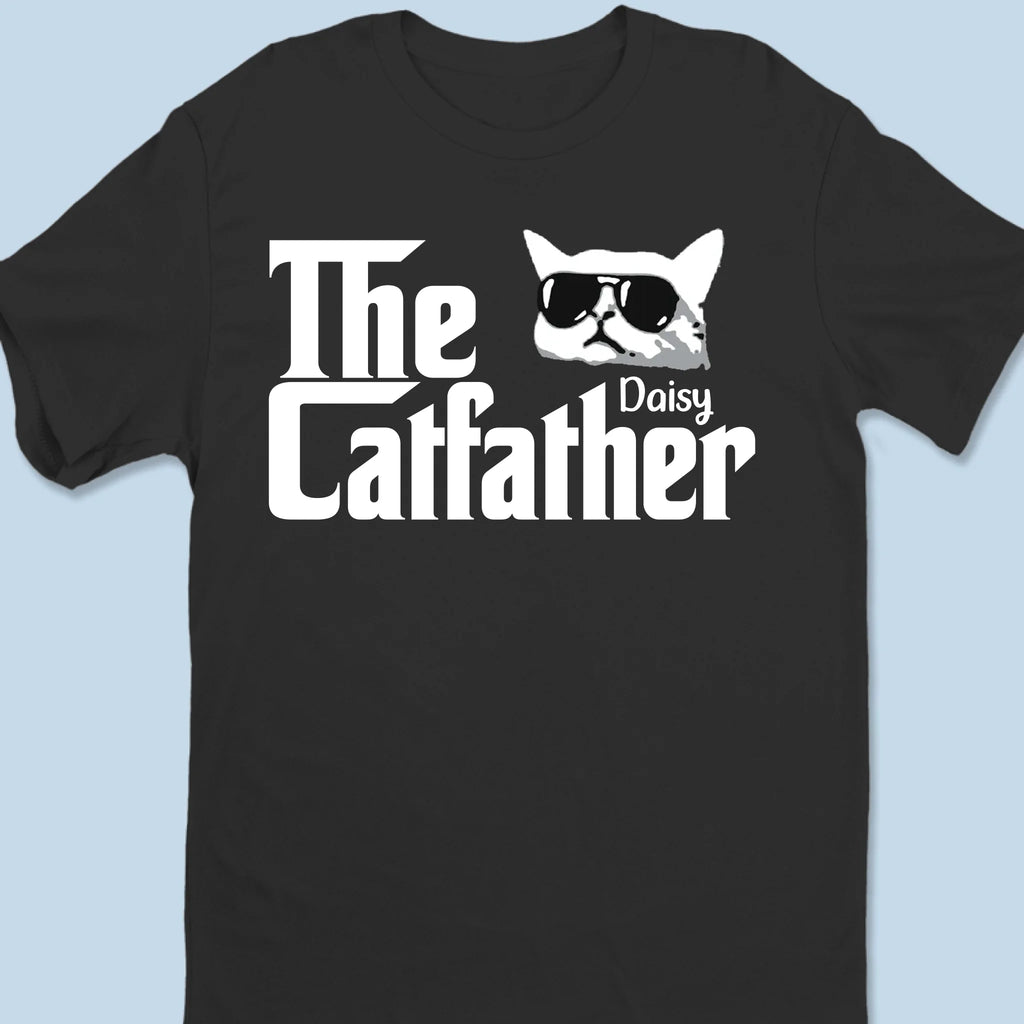 Boss Of The Litter - Cat Personalized Custom Unisex T-shirt, Premium T-shirt, Hoodie - Father's Day, Gift For Dad, Pet Owners, Pet Lovers