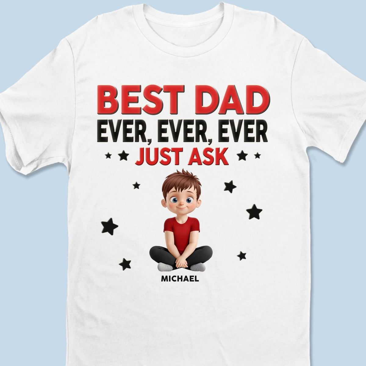 Ask Us, We’re Experts - Family Personalized Custom Unisex T-shirt, Premium T-shirt, Hoodie -  Father's Day, Gift For Dad, Grandpa