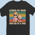 Just A Dad Trying Not To Lose It - Family Personalized Custom Unisex T-shirt, Premium T-shirt, Hoodie - Father's Day, Gift For Dad, Grandpa