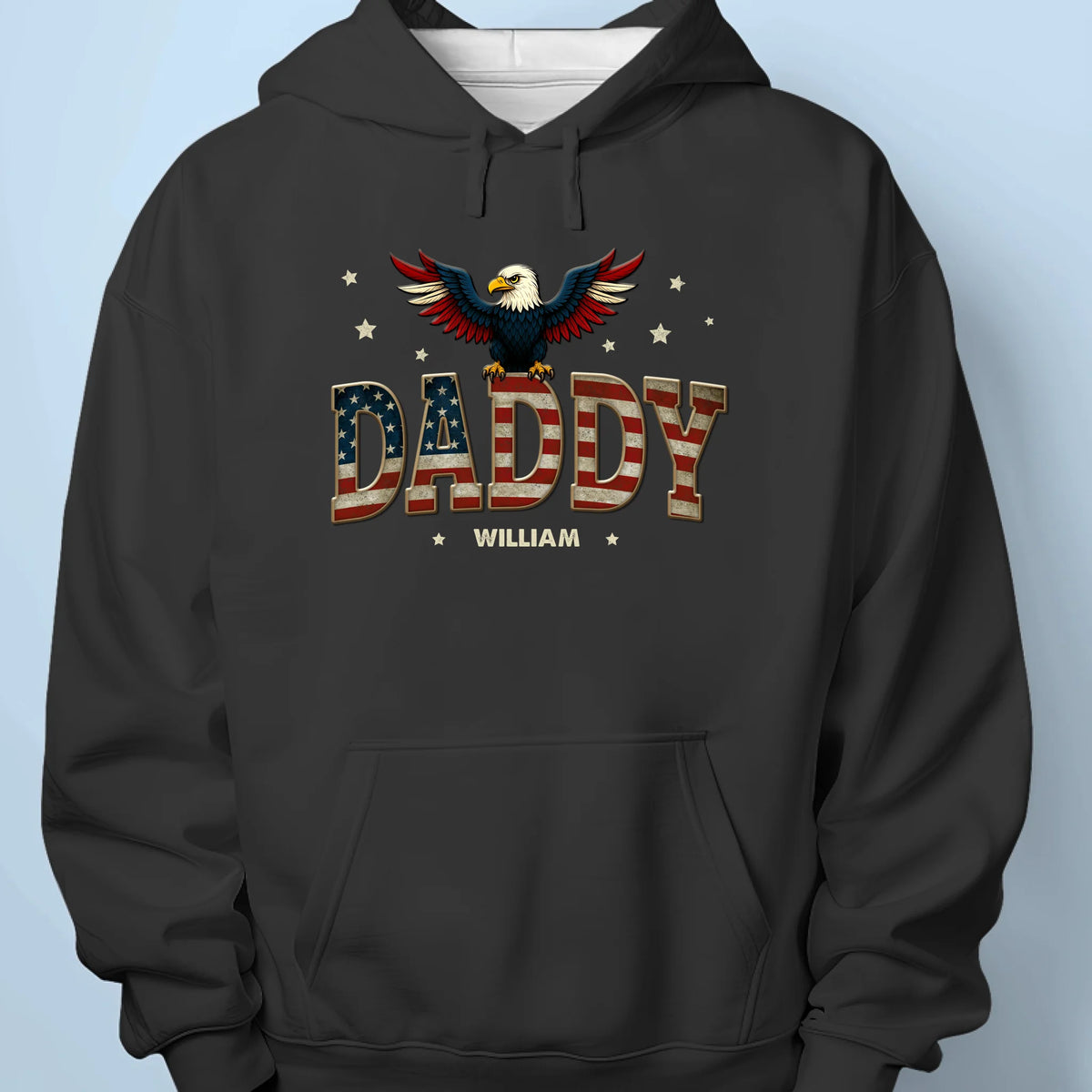 Built Like A Leader, Loved Like A Dad - Family Personalized Custom Unisex T-shirt, Premium T-shirt, Hoodie - Father's Day, Gift For Dad, Grandpa