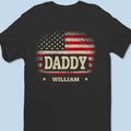 Alpha Of My Heart, Happy Father’s Day - Family Personalized Custom Unisex T-shirt, Premium T-shirt, Hoodie - Father's Day, Gift For Dad, Grandpa