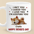 World’s Best Ball Thrower - Dog Personalized Custom Mug - Father's Day, Gift For Pet Owners, Pet Lovers