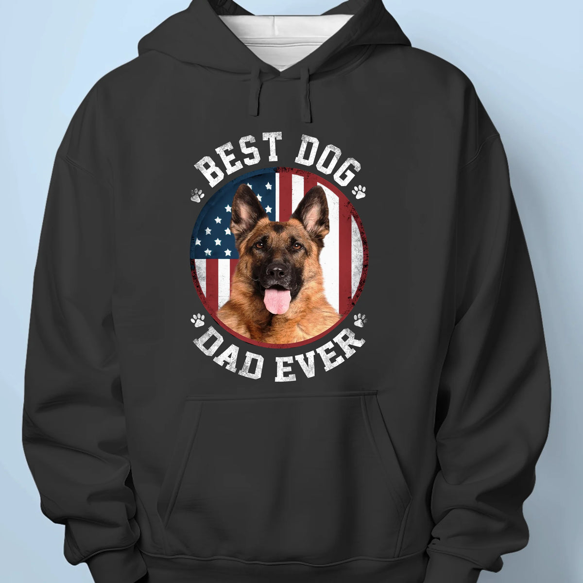 Custom Photo My Heart Beats Dog - Dog & Cat Personalized Custom Unisex T-shirt, Premium T-shirt, Hoodie - Father's Day, Gift For Dad, Pet Owners, Pet Lovers