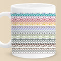 Lines Of Life - Friend Hidden Message Mug - Gift For Best Friends, Sisters, Family Members, Coworkers