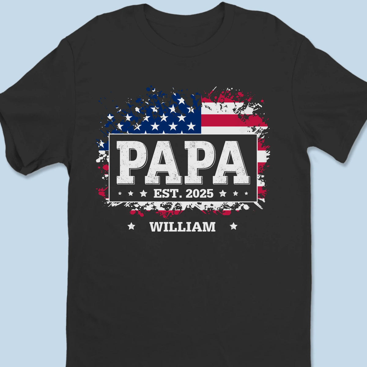 Fueled By Family Love - Family Personalized Custom Unisex T-shirt, Premium T-shirt, Hoodie - Father's Day, Gift For Dad, Grandpa
