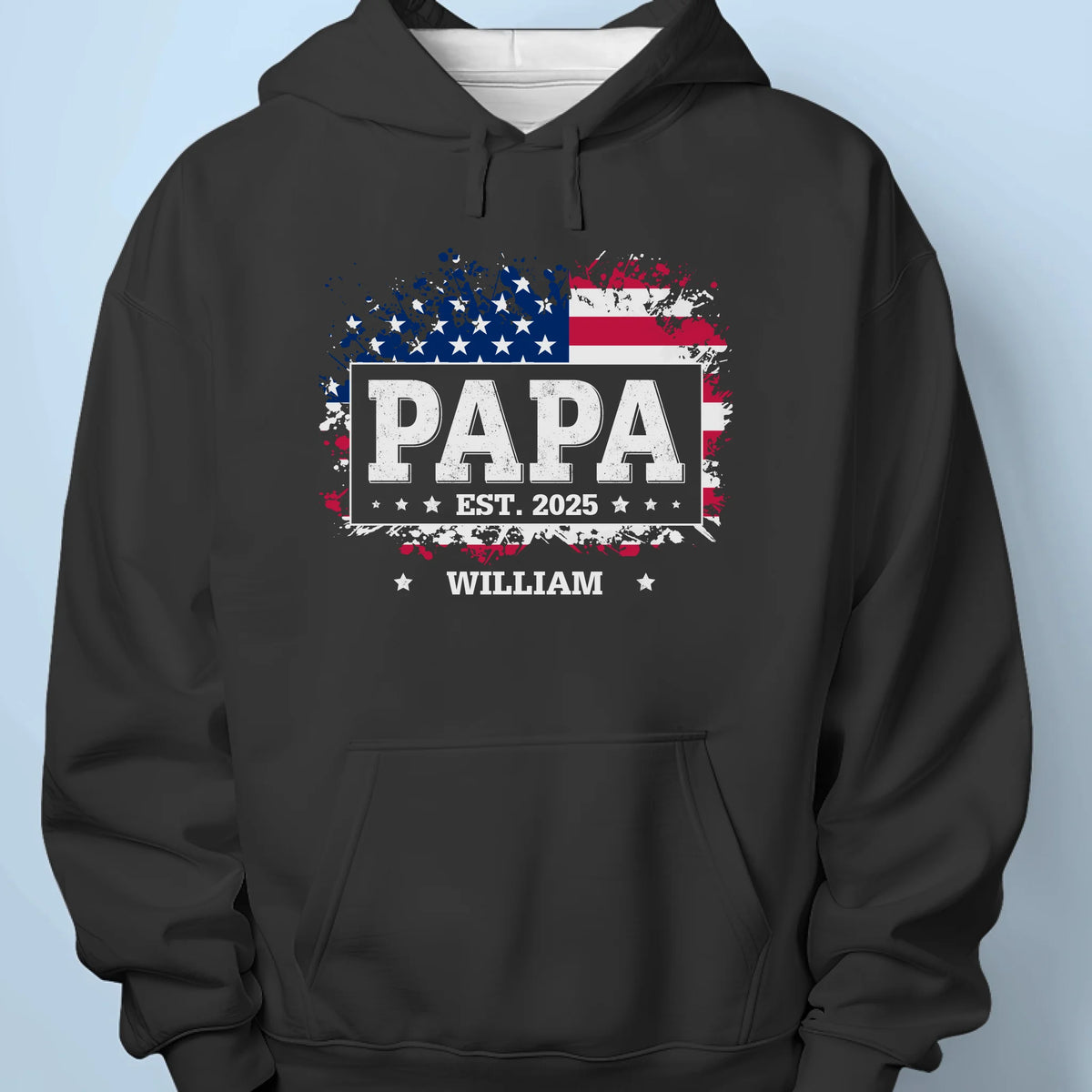 Fueled By Family Love - Family Personalized Custom Unisex T-shirt, Premium T-shirt, Hoodie - Father's Day, Gift For Dad, Grandpa