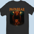 Protected By Papa Bear - Family Personalized Custom Unisex T-shirt, Premium T-shirt, Hoodie - Father's Day, Gift For Dad, Grandpa