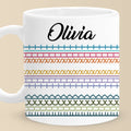 Patchwork Of Passion - Friend Personalized Custom Hidden Message Mug - Gift For Best Friends, Sisters, Family Members, Coworkers