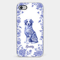 Elegance In Bloom, Love In Fur - Dog Personalized Custom Clear Phone Case - Gift For Pet Owners, Pet Lovers