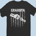 Built With Love And Fist Bumps - Family Personalized Custom Unisex T-shirt, Premium T-shirt, Hoodie - Father's Day, Gift For Dad, Grandpa