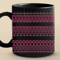 Every Line Has A Rhythm - Friend Black Mug - Gift For Best Friends, Sisters, Family Members, Coworkers