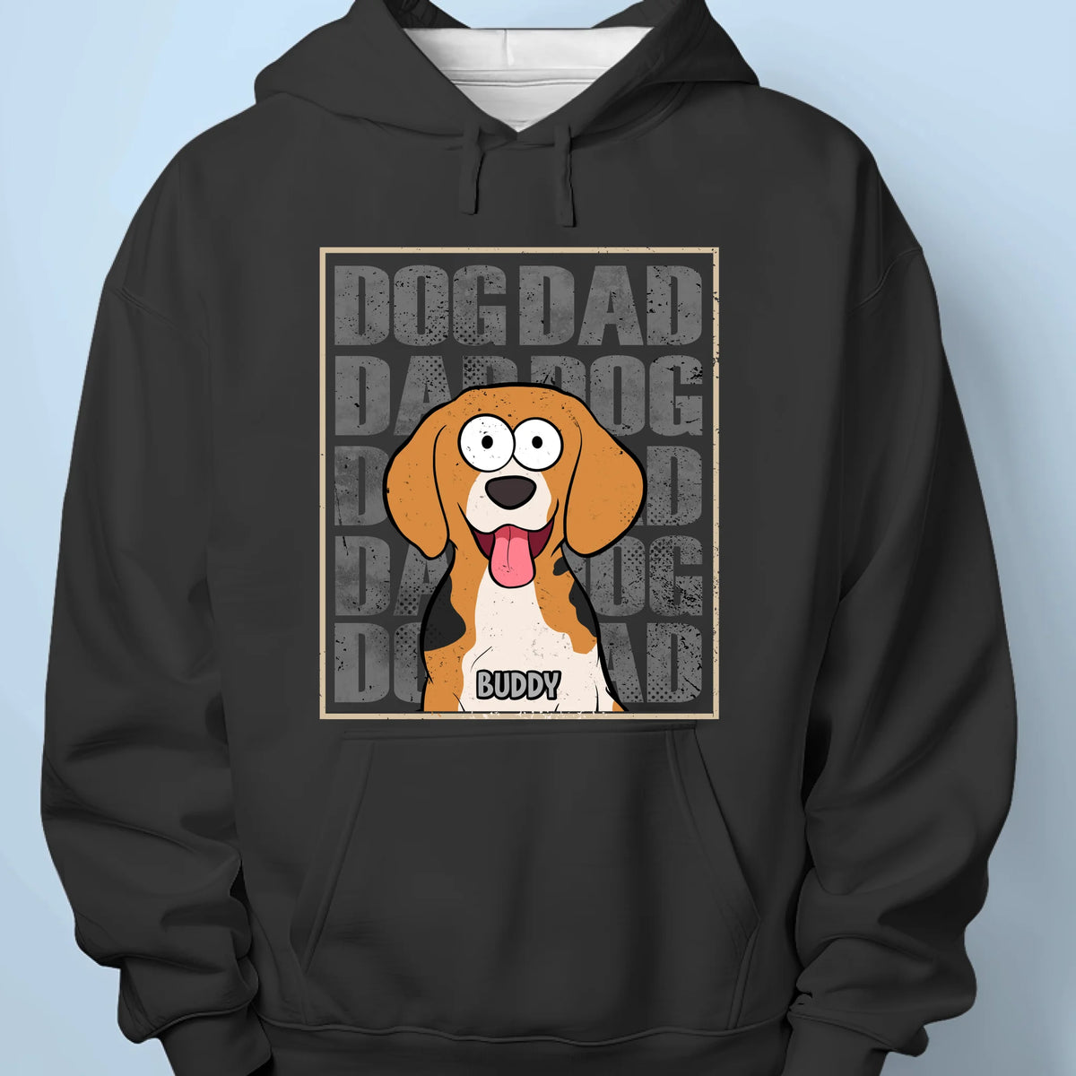 Wag More, Bark Proud - Dog Personalized Custom Unisex T-shirt, Premium T-shirt, Hoodie - Father's Day, Gift For Pet Owners, Pet Lovers