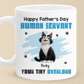 My Paw’s On Your Heart Forever - Cat Personalized Custom Mug - Father's Day, Gift For Pet Owners, Pet Lovers