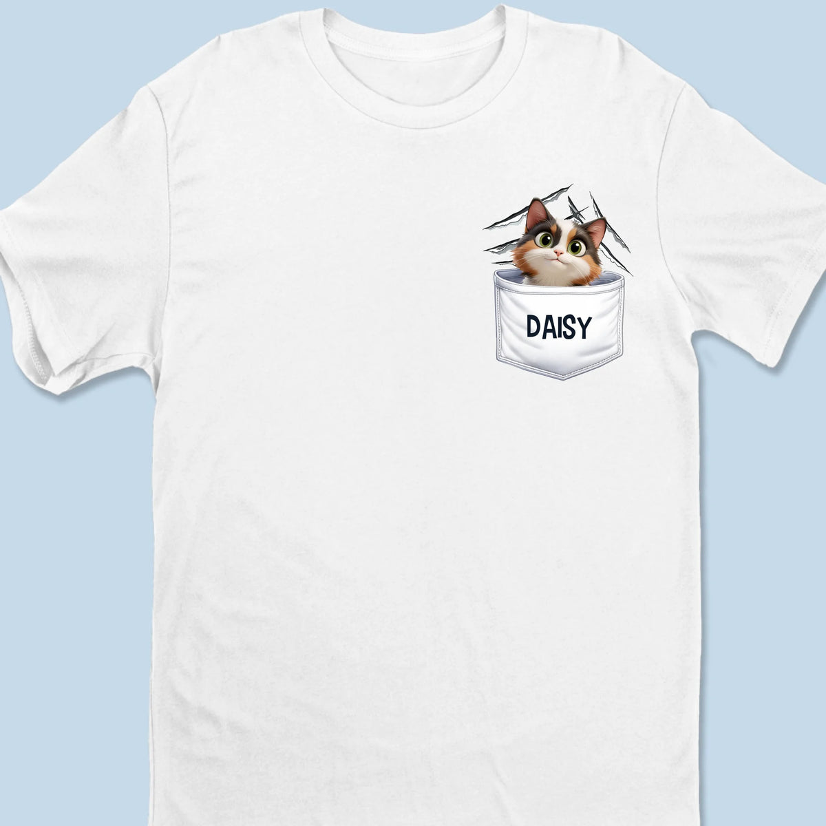 Furry Friend Inside - Cat Personalized Custom Unisex T-shirt, Hoodie, Sweatshirt - Gift For Pet Owners, Pet Lovers