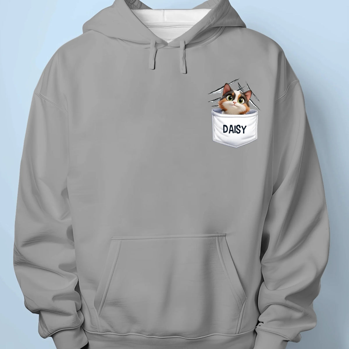 Furry Friend Inside - Cat Personalized Custom Unisex T-shirt, Hoodie, Sweatshirt - Gift For Pet Owners, Pet Lovers