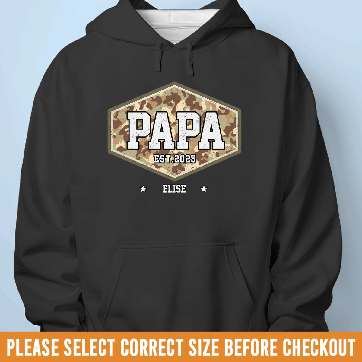 Papa, Mission Never Ends - Family Personalized Custom Unisex T-shirt, Premium T-shirt, Hoodie - 4th Of July, Gift For Dad, Grandpa