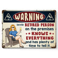 No Work, Just Lectures - Coworker Personalized Custom Home Decor Metal Sign - House Warming Gift,  Appreciation, Retirement Gift For Coworkers, Work Friends, Colleagues