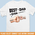Best Dad In The Galaxy - Family Personalized Custom Unisex T-shirt, Premium T-shirt, Hoodie -  Father's Day, Gift For Dad, Grandpa