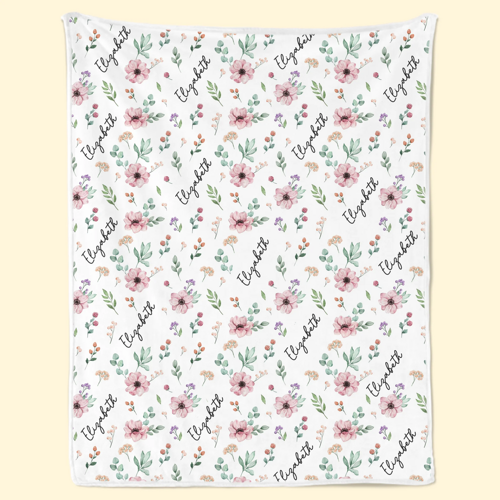 Custom Blanket - Personalized Baby Shower, Gender Reveal Gifts For New Moms, New Dads, New Parents - All My Love For You