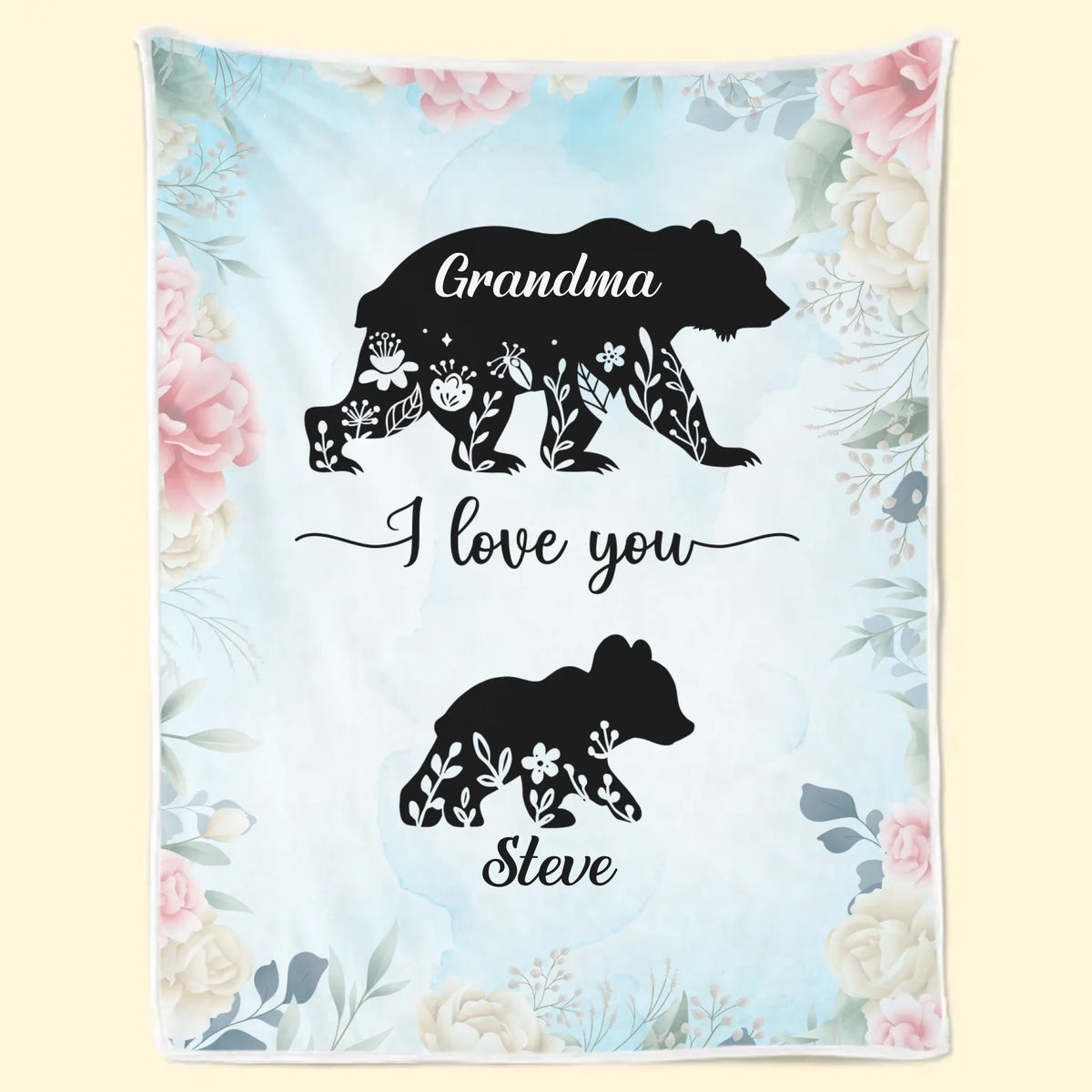 Custom Blanket - Personalized Birthday Gifts For Mom, Grandma - Forever My Warmth
