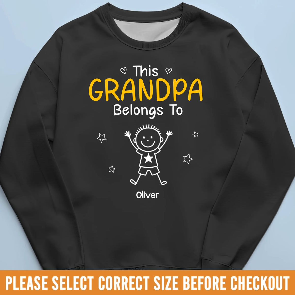 Custom Unisex T-shirt, Premium T-shirt, Hoodie - Personalized Birthday Gifts For Dad, Grandpa - Promoted To Grandpa
