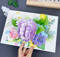 Purple Flower Gift Card
